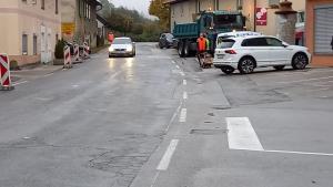 Obnova ceste skozi Mirno (1)